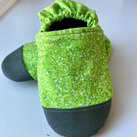 RTS - Sparkle - Lime [12-18 (5.5 inches) with Hunter Toe Guard]