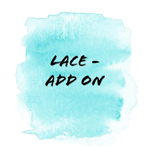 Lace (Black)- Add on
